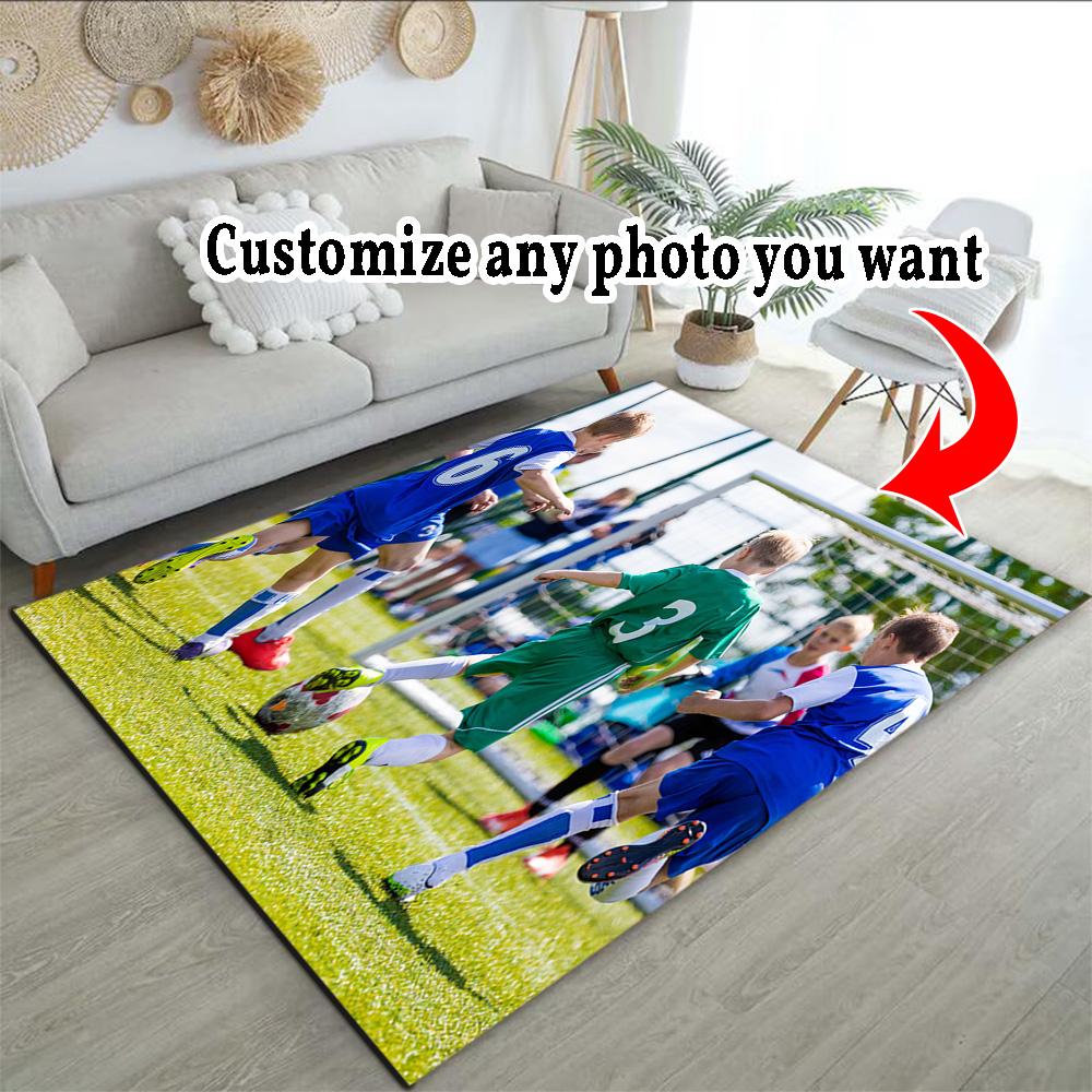 Customize Photo Customize Your photo Area Rug Perfect for Entryway Foyer Dining Room Decorate room Anti-slip Rug Decorate Offices Gift for Festivals