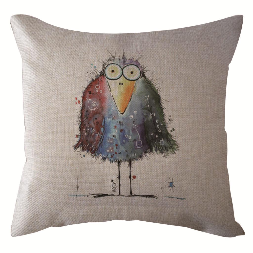 Case Sofa Car Waist Throw Cushion Cover Home Decoration 45x45cm