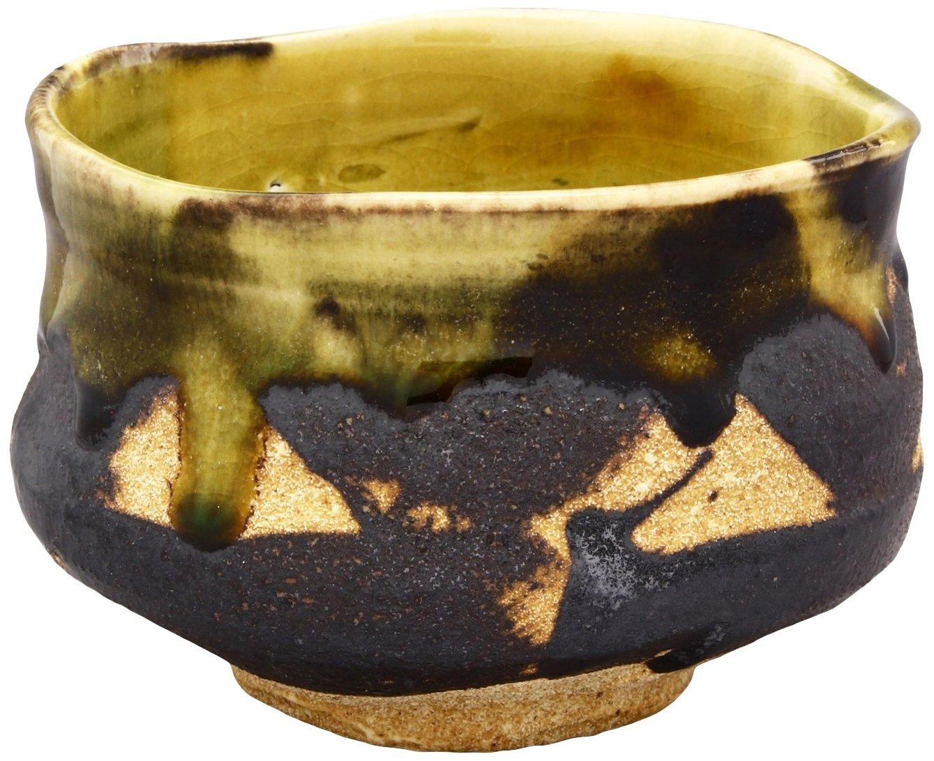 

Миска Mino Ware Matcha Ash Glaze Geometric Made in Japan, Pattern, 505-04
