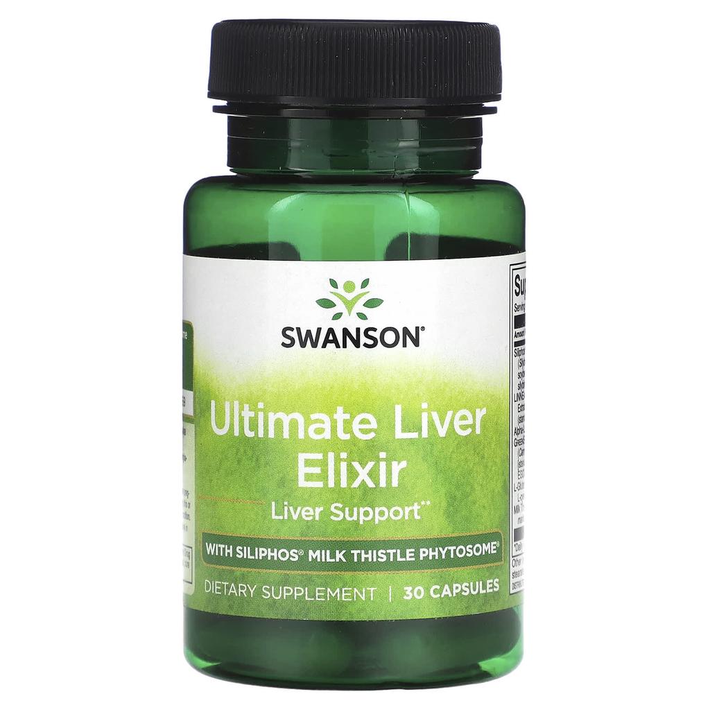 Siliphos Milk Thistle Phytosome, the Ultimate Liver Supplement, 30 Capsules