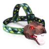 Dinosaur Shaped LED Kids' Headlamp - Night Light for Camping and Outdoor Play