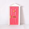 Wooden Entryway Door for 1:12 Scale Dollhouse