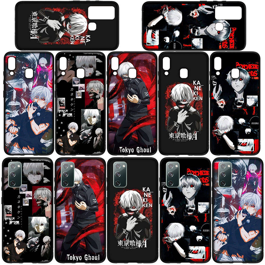 Cover for iPhone 16 15 14 Xiaomi Redmi Note 13 12 11 Pro Max X 10 8 9 XR Samsung Galaxy S24 S23 OPPO Huawei Comics Tokyo Ghoul Ken Kaneki Phone Case