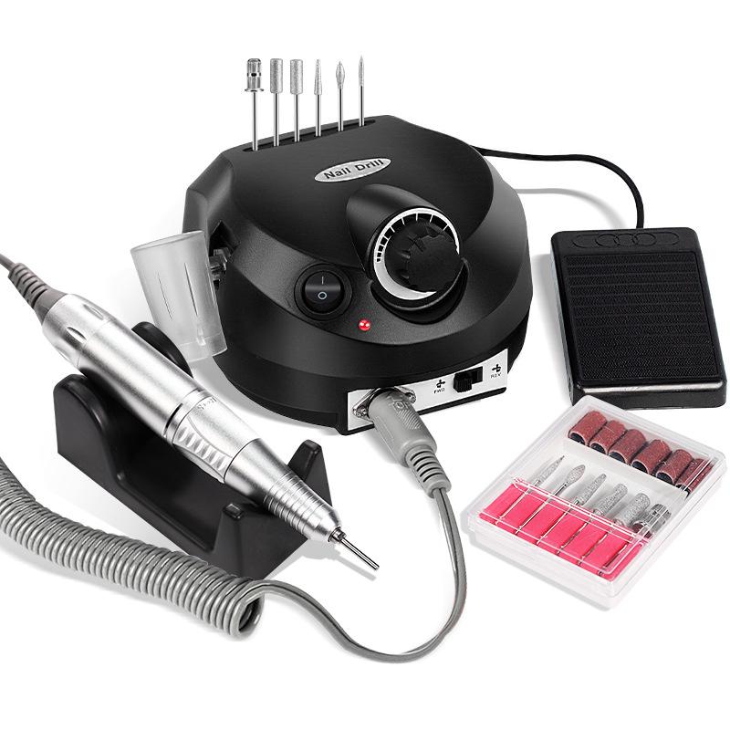 202 Nail Drill Machine 35,000 RPM - Lightweight Nail Grinder for Manicure and Removal