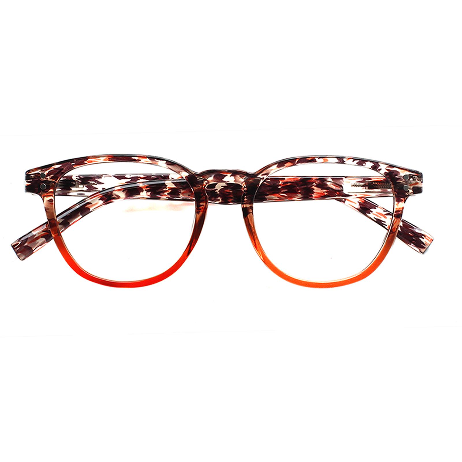 

TUREZING Очки для чтения для женщин Модный узор HD Металлические шарниры Удобные Портативные Очки по рецепту для мужчин 2