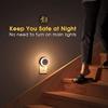New LED Night Lamp EU US  UK Plug Smart Light Control Round Energy-Saving Bedside Wall Lights for Home Hallway Pathway Hot Sales