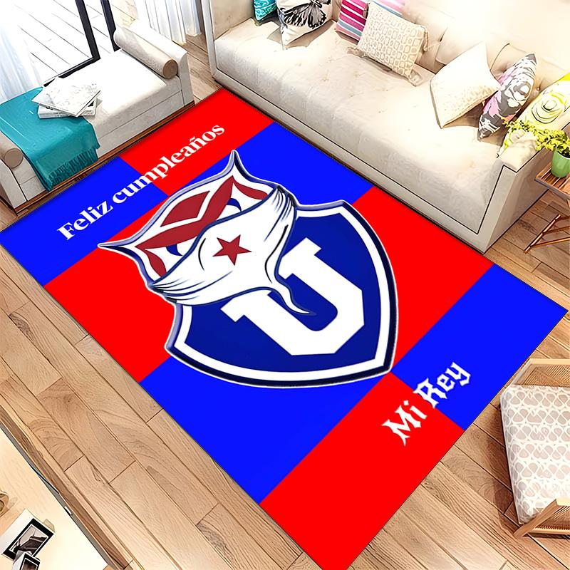 Club Universidad de Chile (1) Rug Suitable For Living Rooms Bedrooms Computer Rooms Dining Areas And Placement Under Tables And Chairs Also An Ideal C