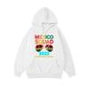 Mexico Squad Letter Printed Hoodie Women Casual Pocket Hooded Winter Sweatshirt Basics Sporty Womans Clothing
