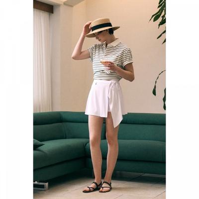 Cool Wrap Skirt White