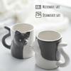 MIAMIO Kyssande Katt Muggar Kattälskare Gåvor för - Set/Kaffekoppar, Män/Kvinnor