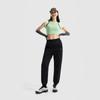 Li Ning Fitness Series Fleece Lined Warm Jogger Pants Women Bottoms Black AKLUC58-2
