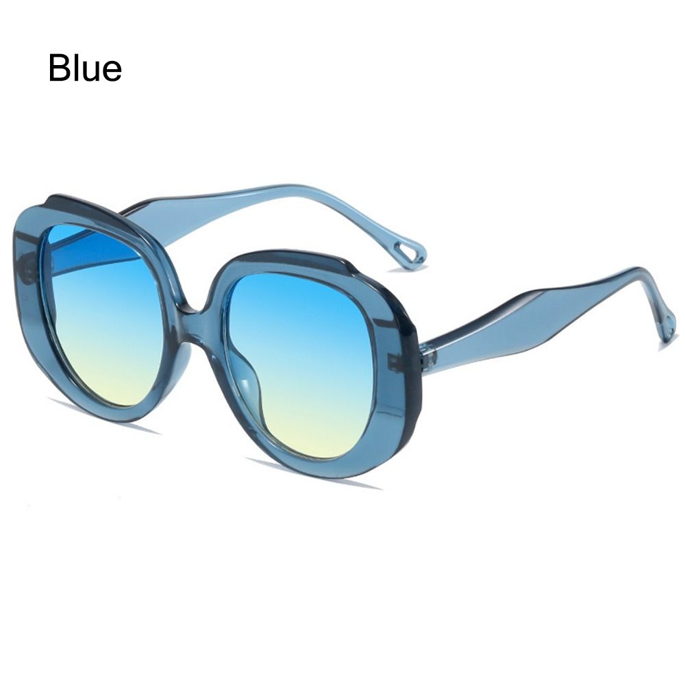 Vintage Hot Pink Glasses Round Frame Women's Sunglasses Sun Glasses Shades