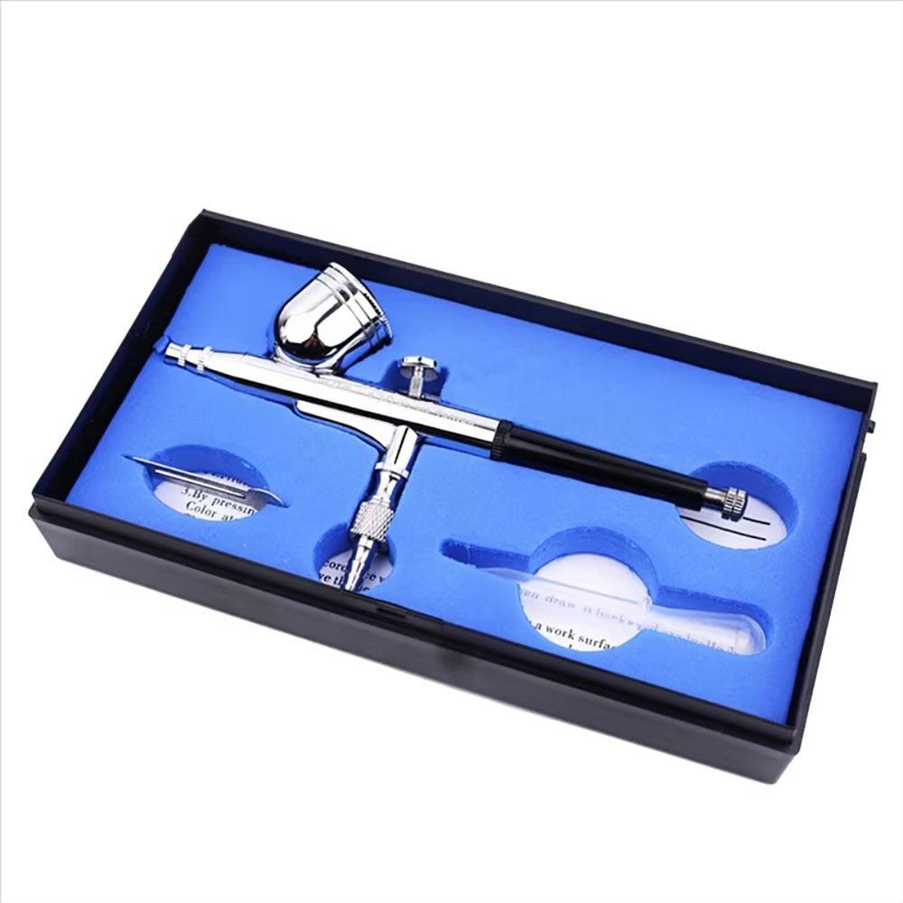 Dual Action Mini Airbrush 0.3mm Feed Spray Torch  For Body Painting Model Painting Nail Tool