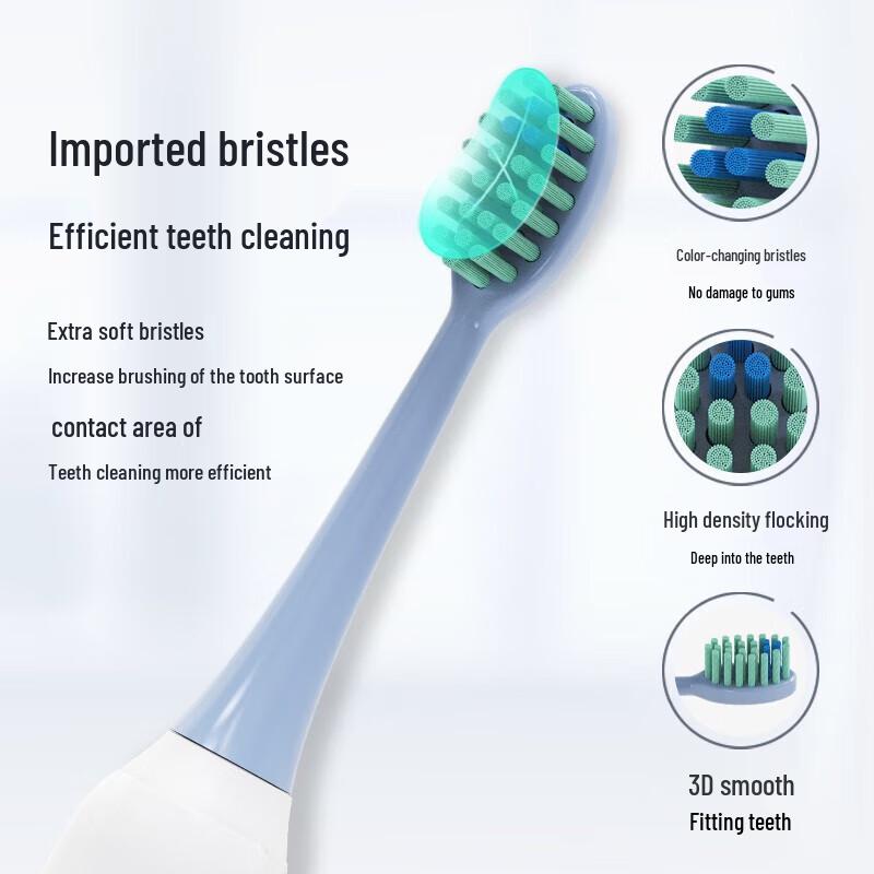 AODMA Soft Sonic Electric Toothbrush for Kids CN plug (adapter included)