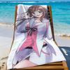 Musician Kizuna A-Ai Towel Sports Quick Dry Travel Camping Gear Sandproof Soft Light Large Beach Towel