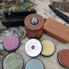 Ascuțitor de cuțite cu roată piatră de ascuțit piatră de șlefuit accesoriu Diamond Bucătărie Instrument profesional de ascuțit cuțite Agat Lustruire