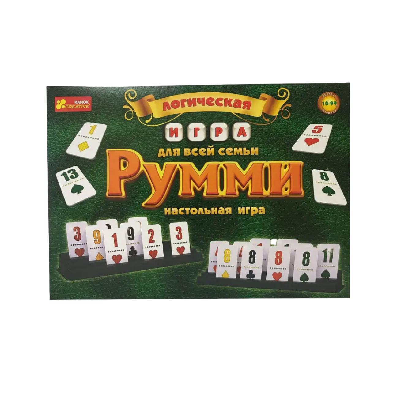 

Rummy Board Game For The Whole Family, A Logic Game, Interactive Tabletop Game, A Fun Card Game, Perfect As A Holiday Gift.