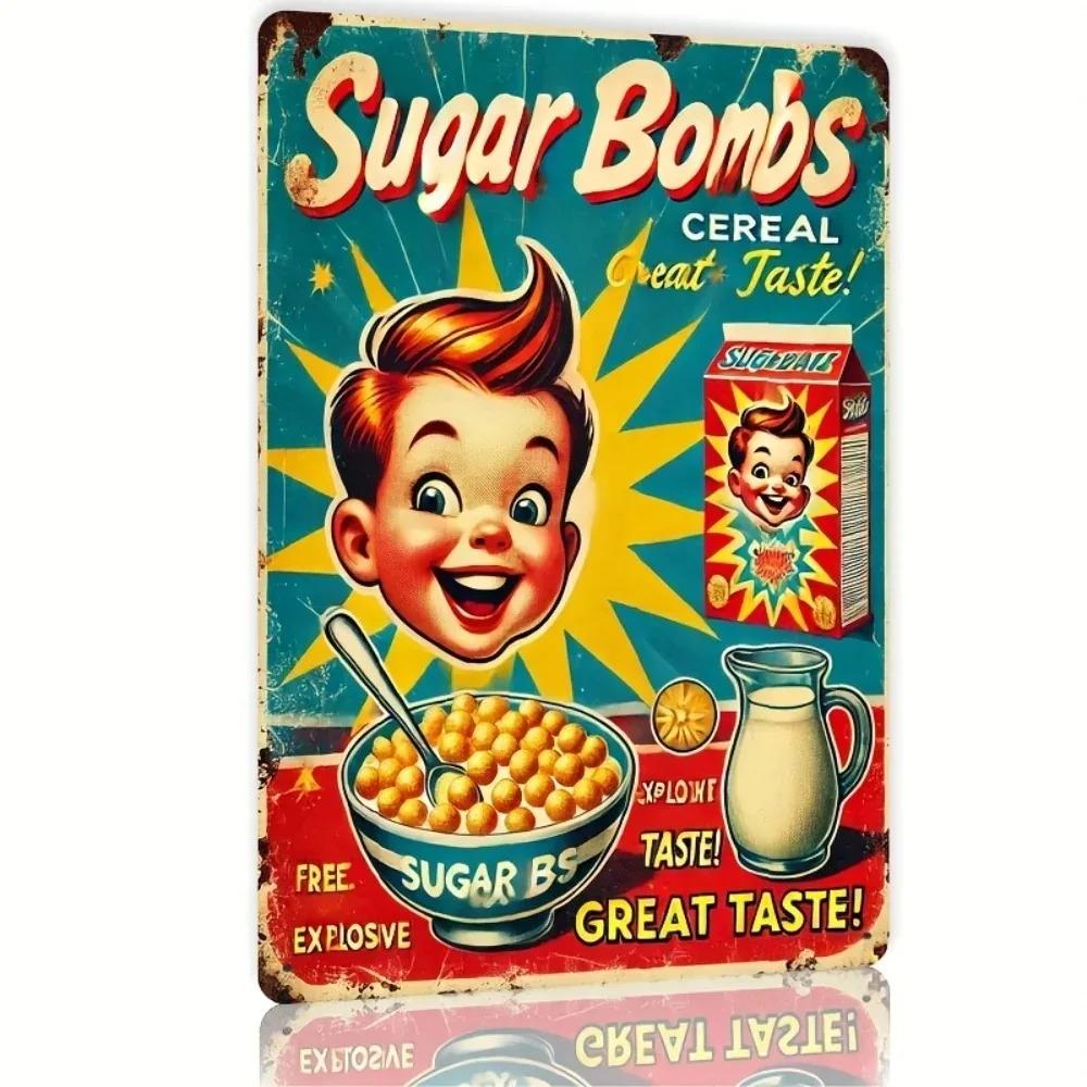 Sugar Bomb Fallout 3 Metal Tin Sign Vintage Wall Decor Retro Tin Plaque