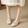 Augustine Baotou Slippers Women's 2025 New Summer Wear Woven Pig Cage Sandals with Skirt Thick Heel Slippers