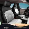All-Season Linen Car Seat Covers for BYD D1 - Full Coverage
