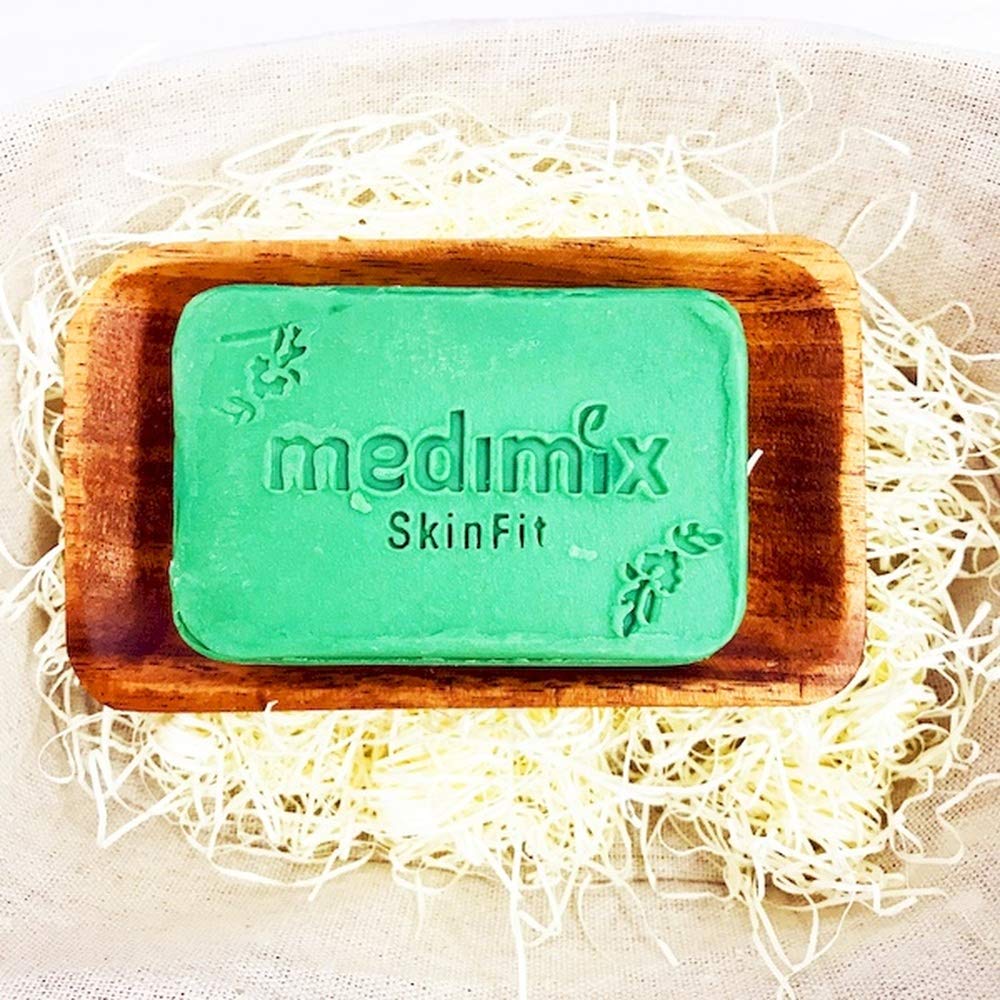 Medimix Aroma 20 Authentic Medimix Classic Soap, Green, Count, 125g, MED-18HB, 20P, Imported,