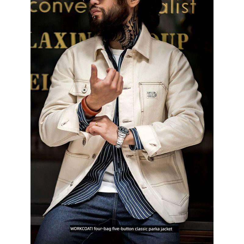 Madden Heavy Weight Cottonseed Shell Coach Amekaji Parka