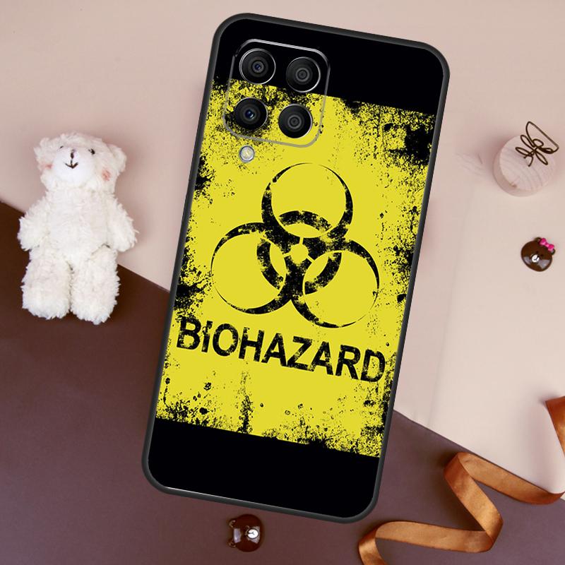 

Biohazard Symbol Logo Case For Samsung Galaxy M06 M53 M13 M31 M11 M35 M55 M15 M56 M36 M16 M12 M32 M52 M14 M34 M54 Samsung M32 4G