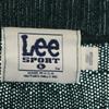 Lee SPORT 90s Old USA made Border Pattern Long sleeve sweater L knit Men's Used