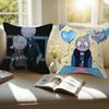 Peter Y-Your B-Boyfriend Club Bar Paper Vintage   Pillow Anime Pillow Sofa Bed Head Pillow Cover Cushion Cover 45x45 cm Fashion