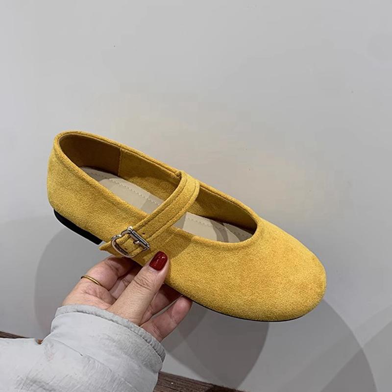 Fashion SUOJIALUN 2025 Spring New Brand Women Flat Shoes Fashion Round Toe Ladies Elegant Mary Jane Shoes Soft Flat Heel Single Shoes