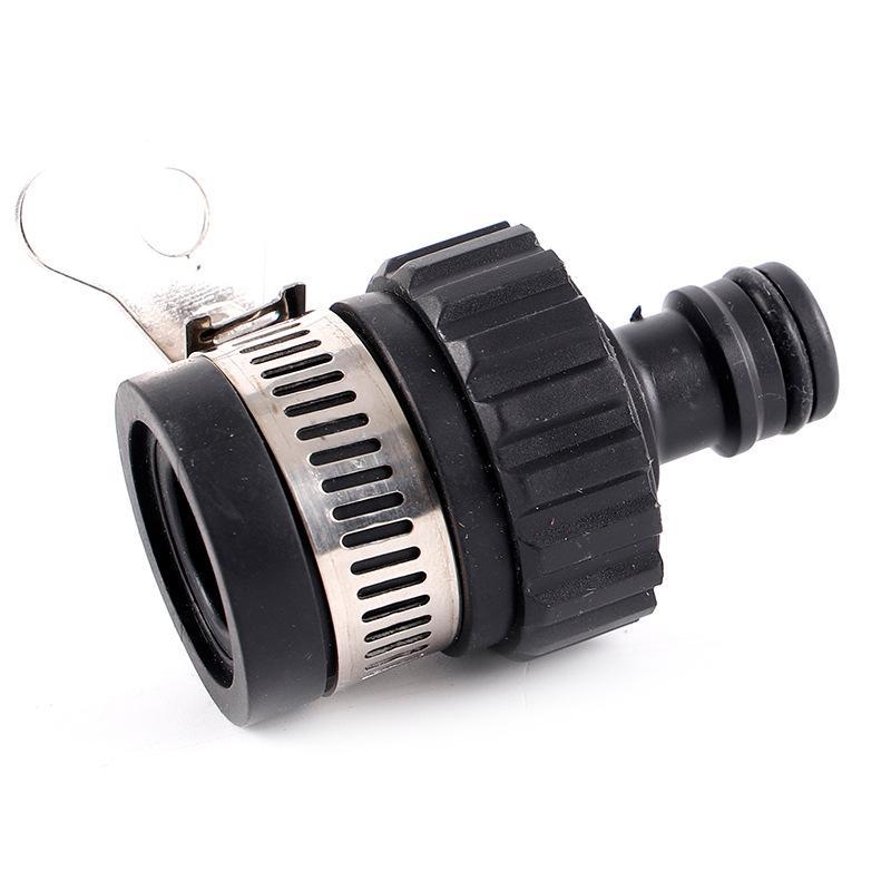 2Pcs Durable Universal Water Faucet Adapter Plastic Hose Quick Connect Fitting For Car Wash Garden Irrigation