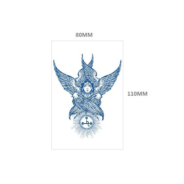 Emmy Lines Princess Small Pattern Herbal Gradual Change Semi-Permanent Waterproof Tattoo Sticker Simulation Tattoo Sticker