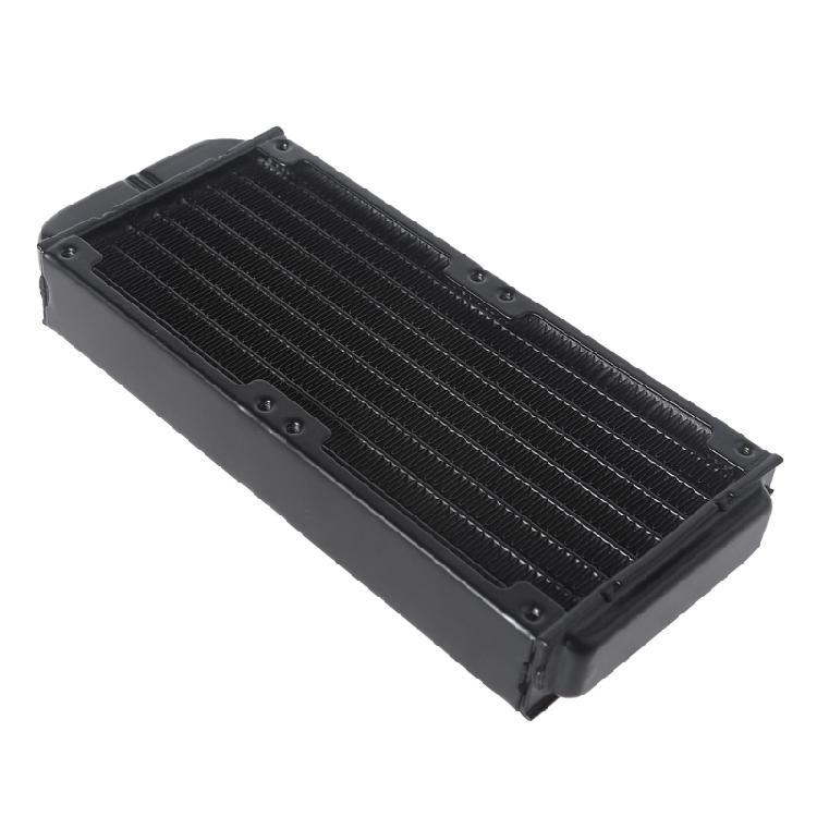 Aluminum Water Cooling Radiator 10 Tubes Heat Exchanger CPU Heatsink Cooler Fast Heat Dissipation for PC Computer