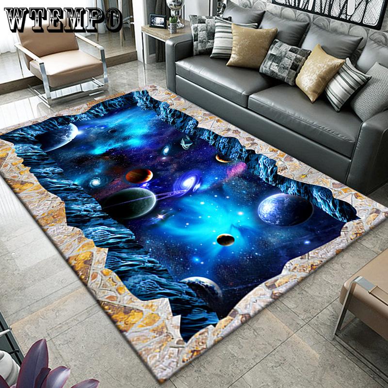 Carpet Living Room 3D Vision Underwater World Bedroom Carpet Home Tea Table Sofa Carpet Mat