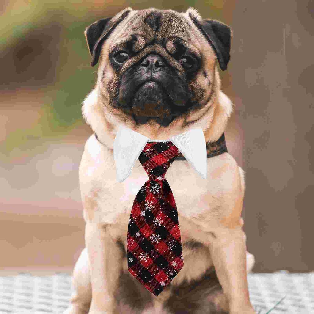 Adjustable Dog Bandana Gentleman Saliva Towel British Tie Cat Neck Scarf Cute Collar Pet Supplies Kitten Ties Dog Accessories
