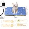 Wärmematte Haustiere Heizmatte Kissen Heizung Katze Hunde Heizdecke Wasserdicht 30W 45x45cm 45x70cm 25℃-55℃ 1 Stück Kabellänge
