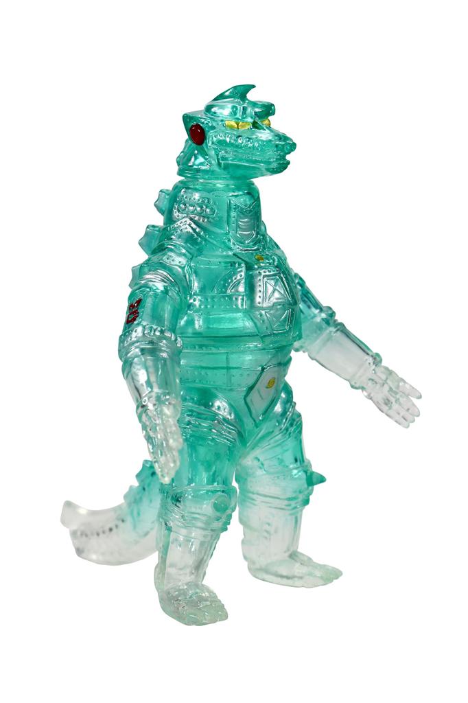 CCP Medium Size Series Godzilla EX [5th Edition] Mechagodzilla (1974) Clear Green Ver. Approximately 130mm PVC Pre-painted Soft Vinyl Figure