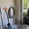 Durable Wall Mounted Hose Hanger Stainless Steel Space Saving Garden Hose Hook Heavy Duty Rustproof Hose Storage Outdoor