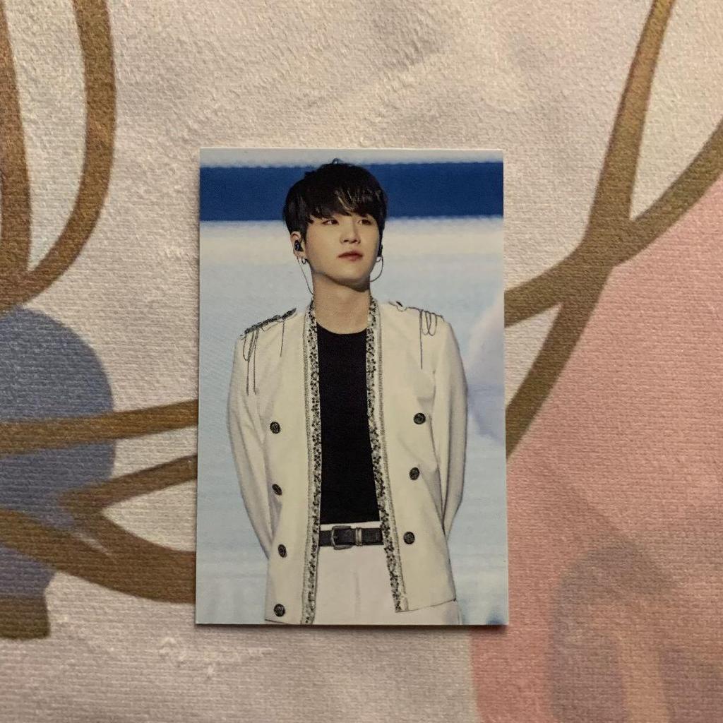 [USED] BTS Bangtan Boys Venue Limited Reach You DVD Trading Card Yoongi