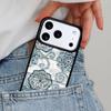 Mandala Floral Wood Phone Case for iPhone 17ProMax 12 13 14 15 16e 17 Pro Max Plus Air Cover