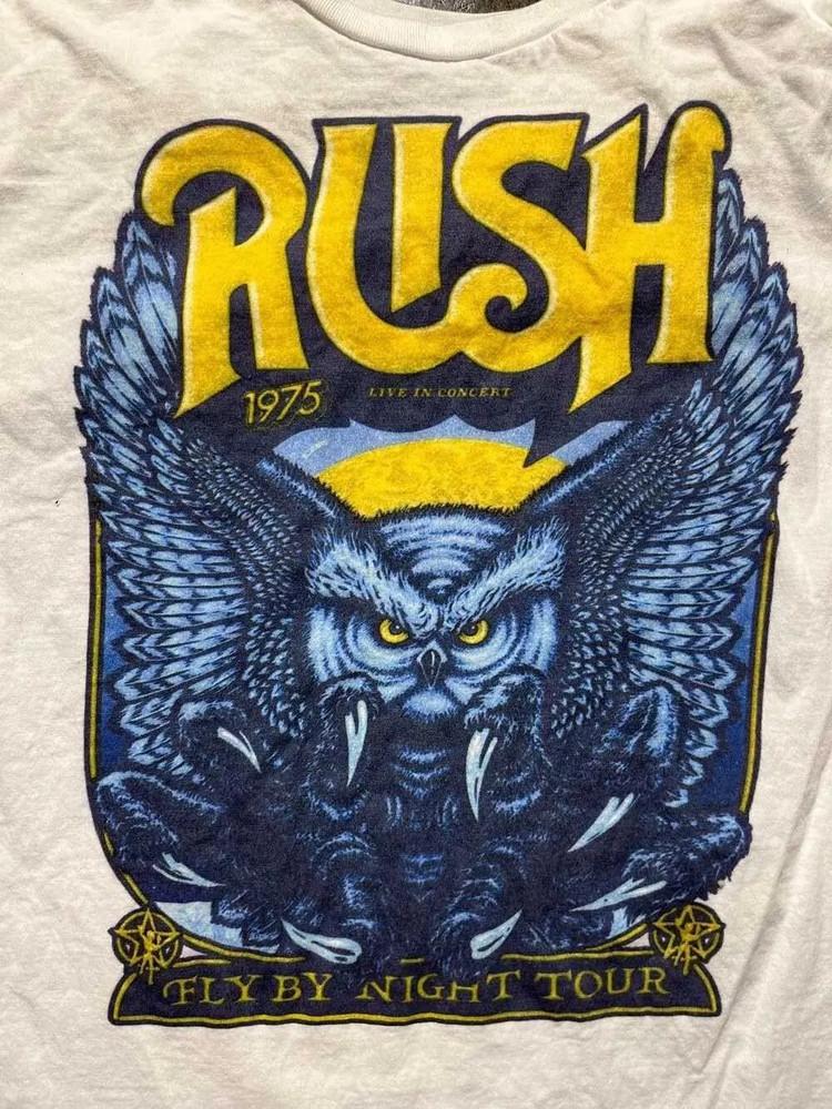 RUSH Fly Night Tour  For men Women All Size S-234XL White D1113 Unisex T-Shirt XXXXL