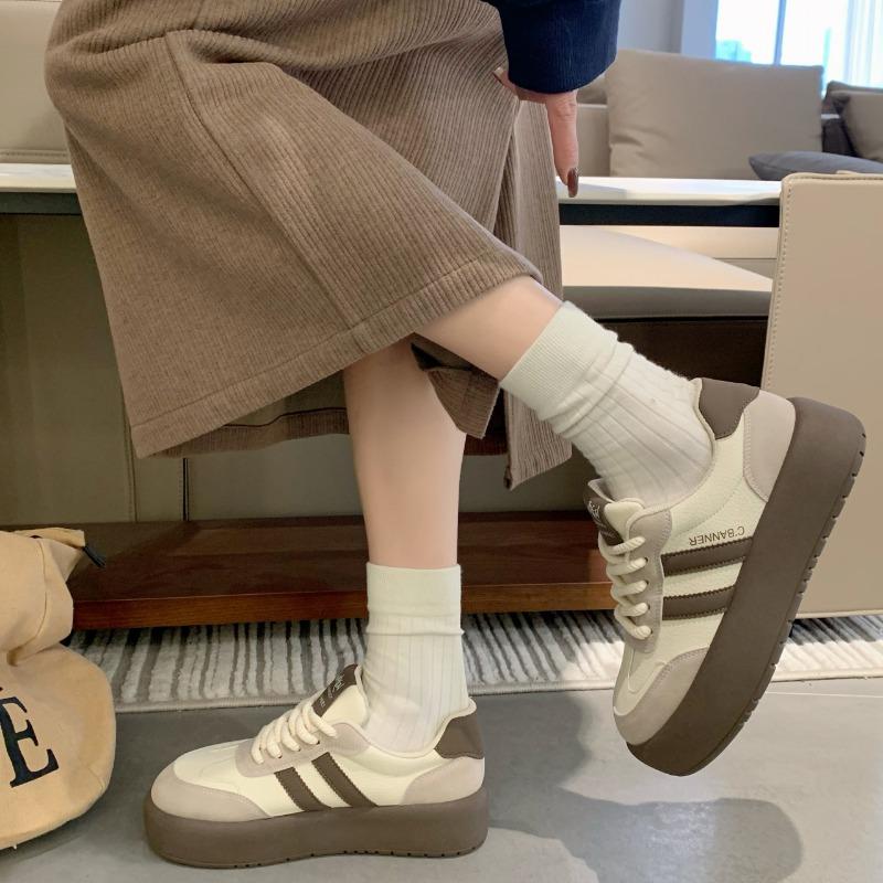 

Design sense women s spring new shoes platform white shoes casual sports board shoes tide 35