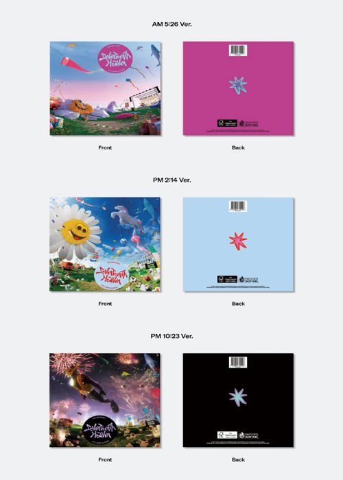 Cd - seventeenth heaven - 11th mini album - import - version aléatoire - pop/rock