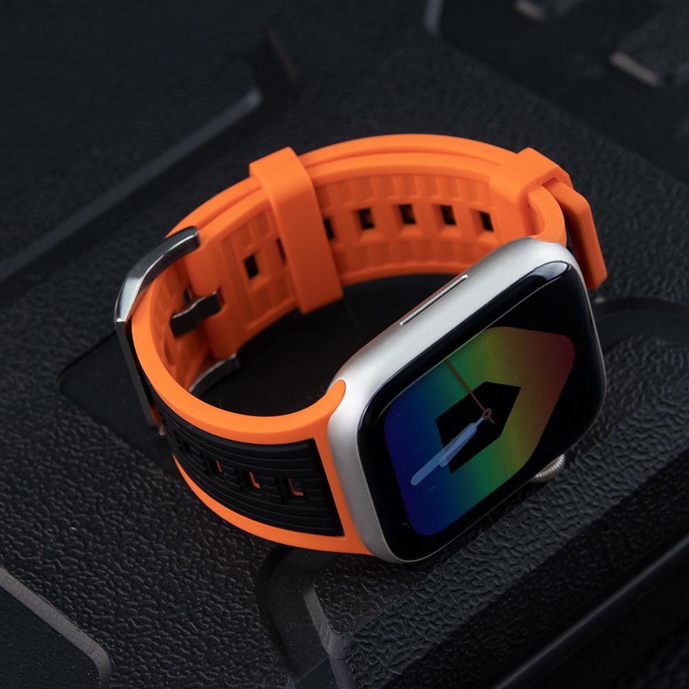 Soft Silicone Strap For Apple Watch Series 11 46mm Band 42mm 44mm 45mm 41mm 40mm 38mm Ultra 2/3 49mm Sport Bracelet iWatch Serise 10 9 8 7 6 5 4 3 SE