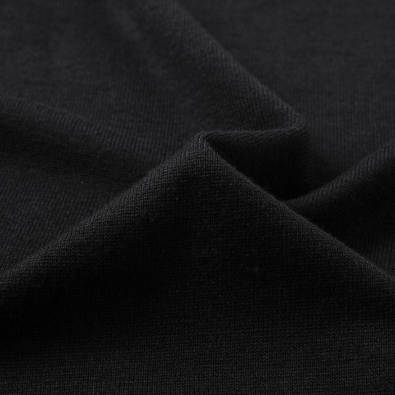 FAPAI Men's Faux Two-Piece Stand-Collar Wool Blend Sweater