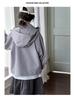 Girls' Sporty Hooded Windbreaker - Embroidered, Big Kids' Jacket for Autumn & Spring