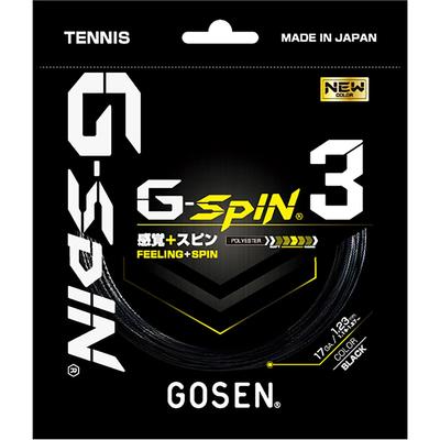 GOSEN Tennis Single TSGS30 G-SPIN3 String, 16L, String,