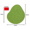SHIBAFUL Mini Table de Golf Boisson Jour Mignon Toujours Vert Sous-verre, Herbe, Vert, Porte-gobelet, Cadeau, Cadeau de Saint-Valentin,