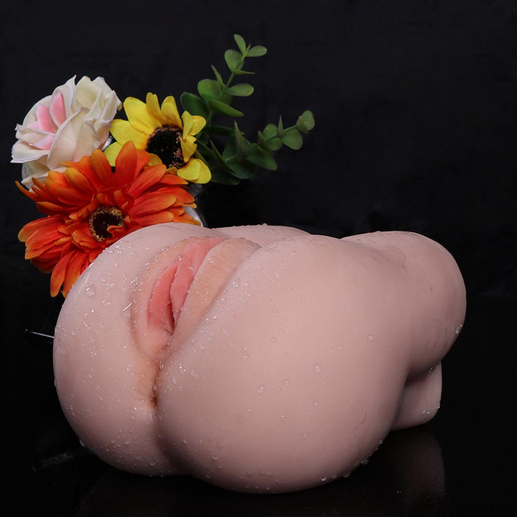Nye leker for menn 3D realistisk silikon anal fitte voksen dukke