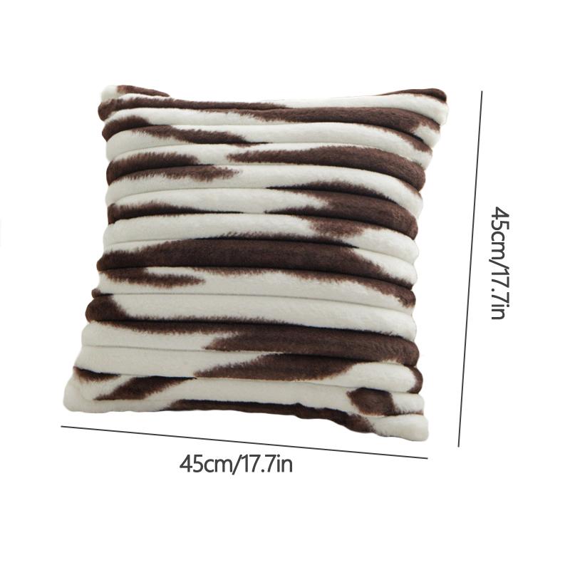 Tie Dye Striped Pillow Pillow Cover Soft and Comfortable Bedroom Living Room Sofa 45*45